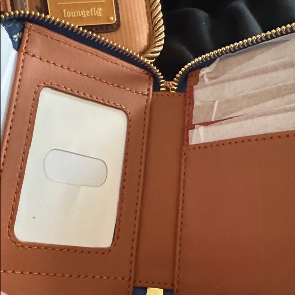 Loungefly Pixar Woody Saloon Backpack — Brown, Blue - Picture 6 of 7